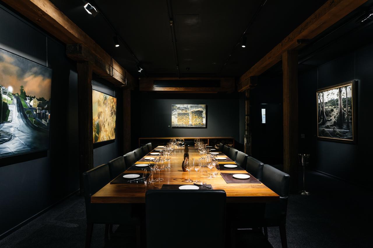 הובארט The Henry Jones Art Hotel מראה חיצוני תמונה The private dining room at the restaurant